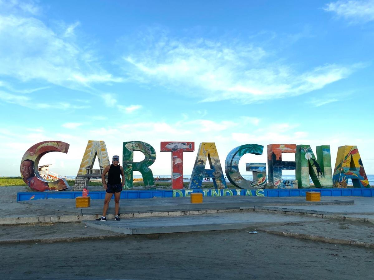 La Buleka Hostel Cartagena ภายนอก รูปภาพ