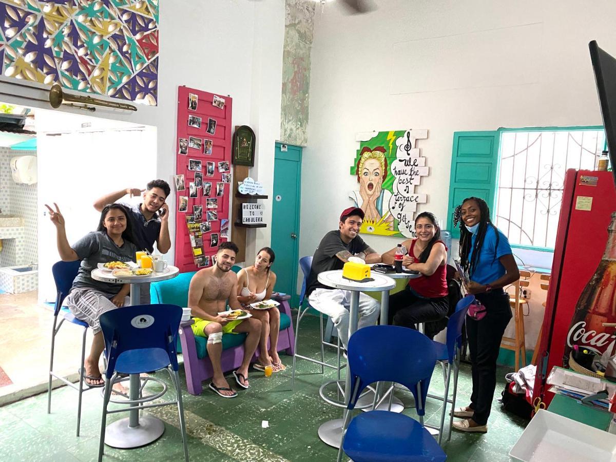 La Buleka Hostel Cartagena ภายนอก รูปภาพ